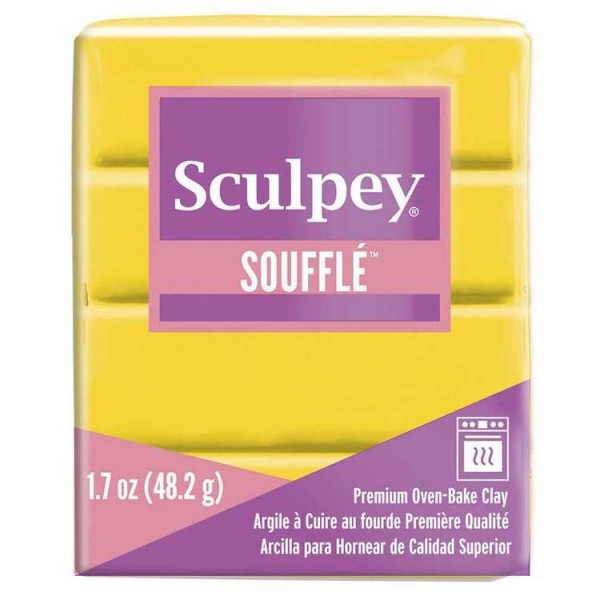 SCulpey Soufflé - Canary 48gr.