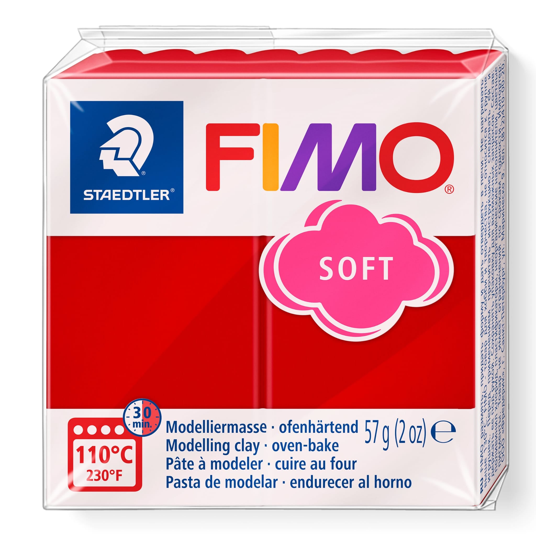 Fimo Soft- Christmas Red 57gr.