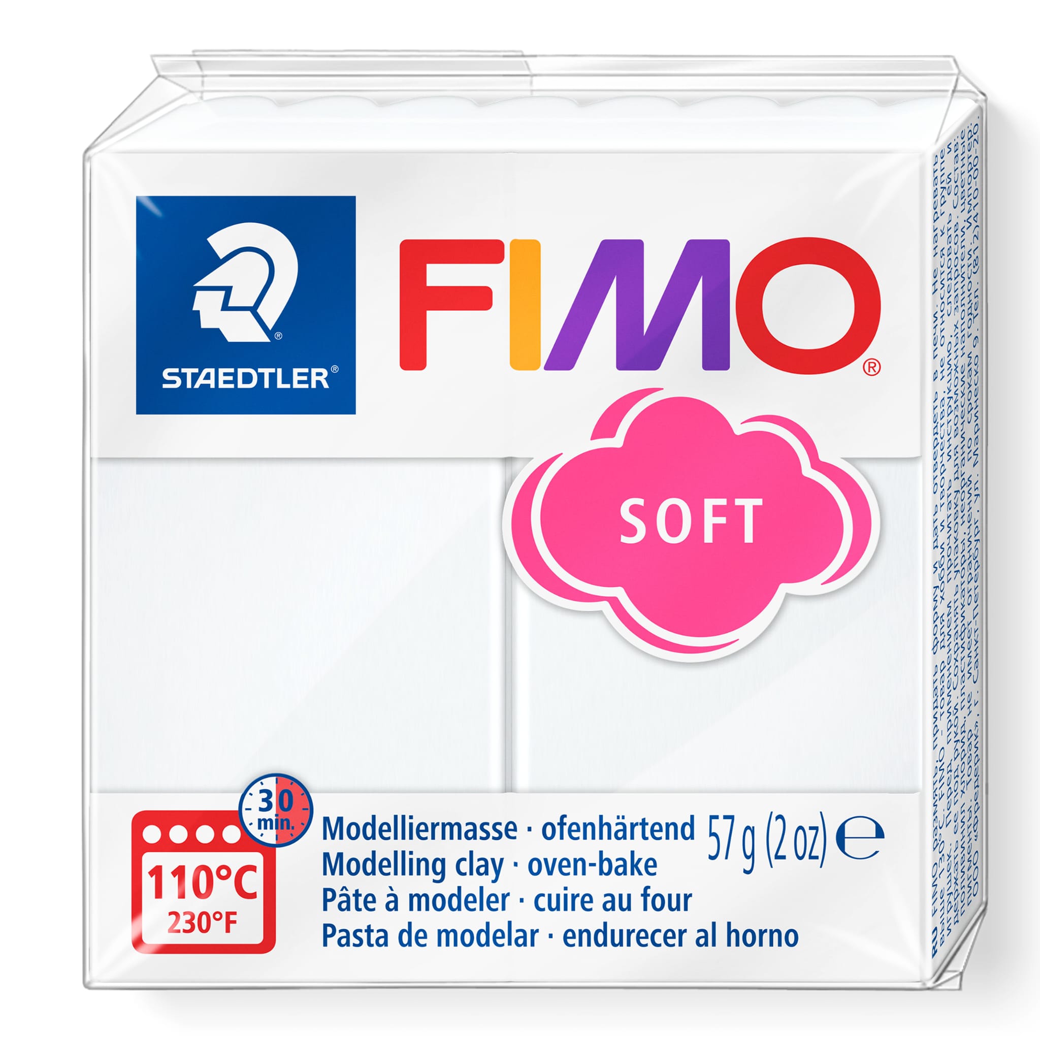 Fimo Soft - Branco 57gr.