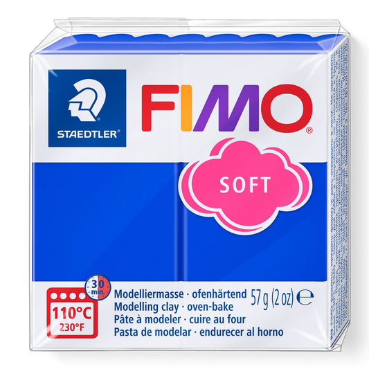 Fimo spft - Azul Brilhante 57gr. - Argila Polimérica