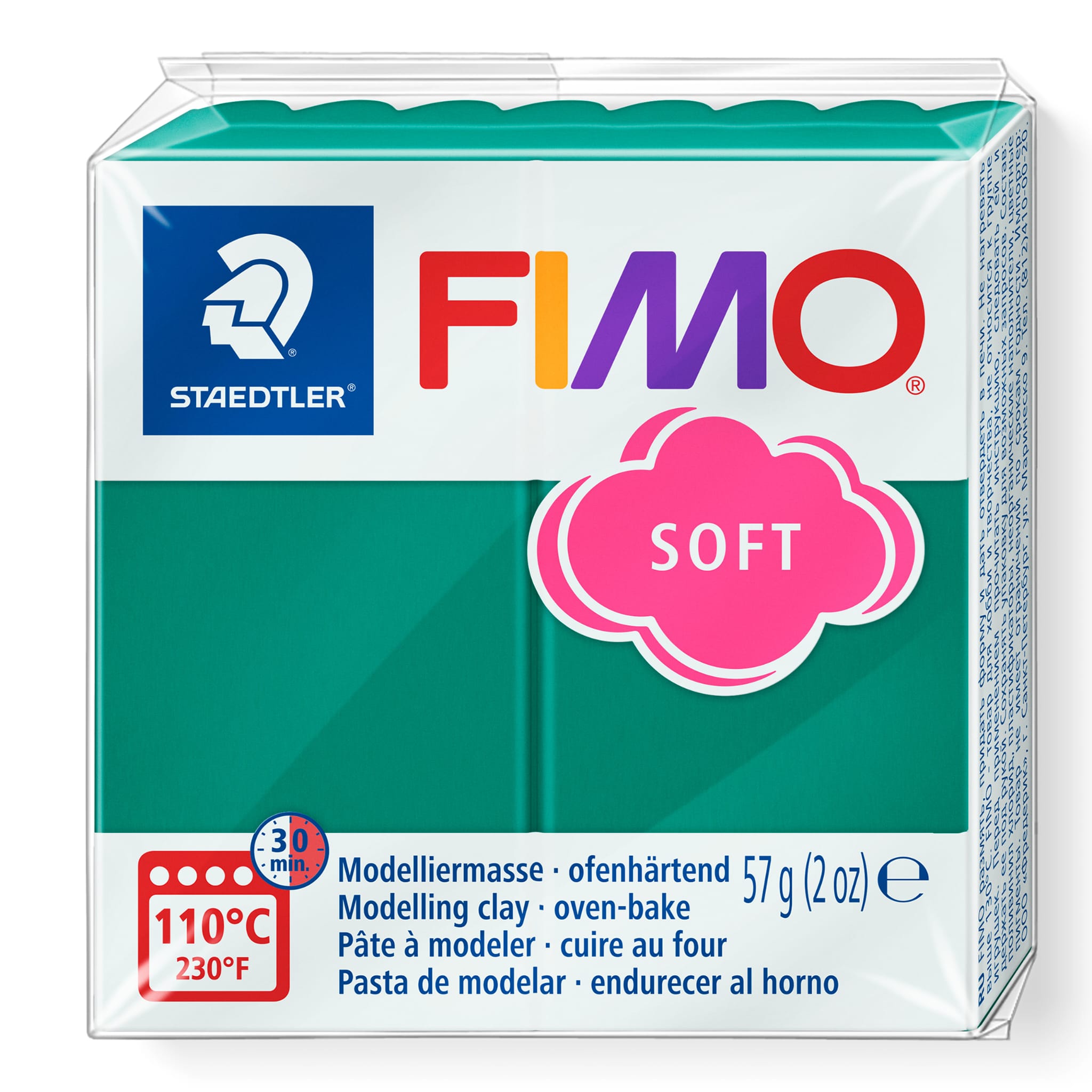Fimo Soft - Esmeralda 57gr.