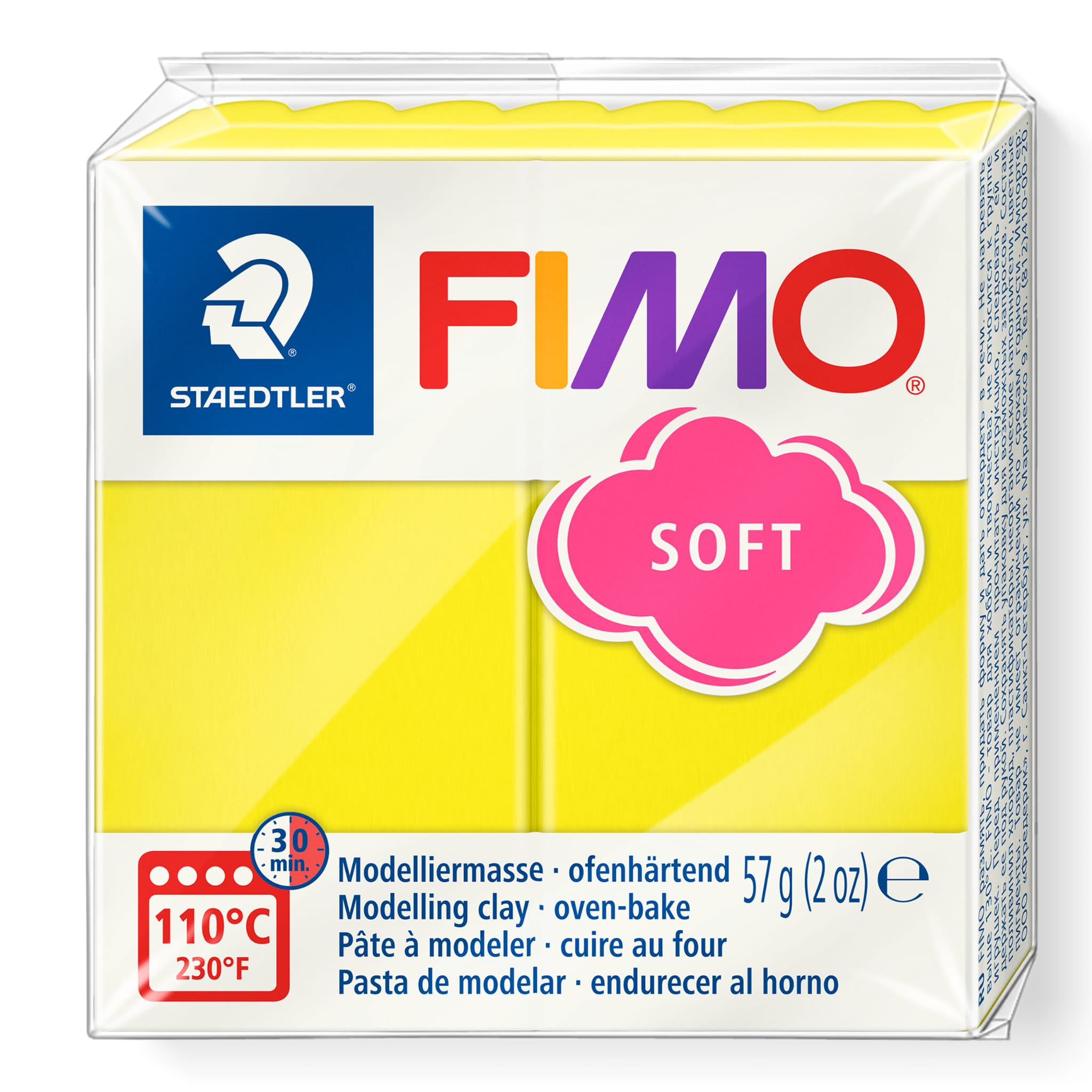 Fimo Soft - Limão 57gr.