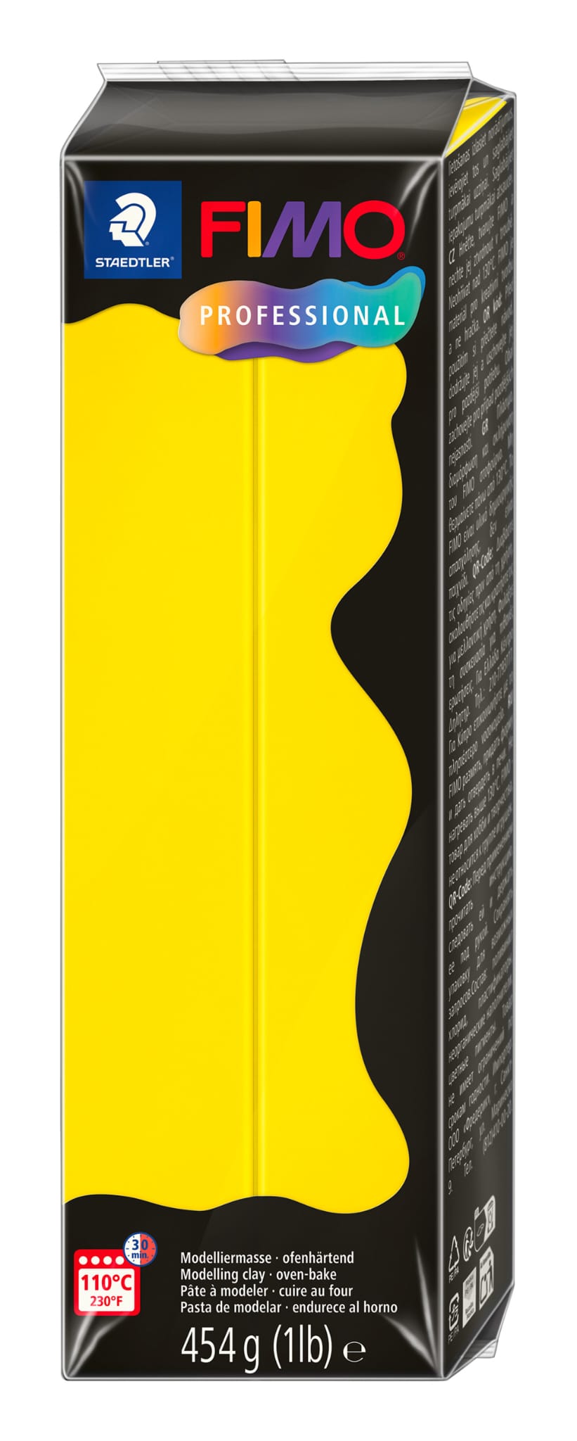 Fimo Profissional - Amarelo 454gr.