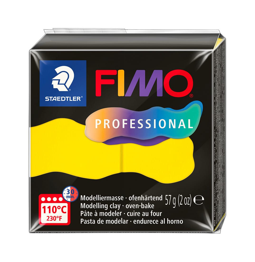 Fimo Profissional - Amarelo 57gr.