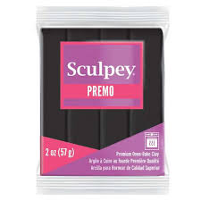 Sculpey Premo - Preto 57gr.