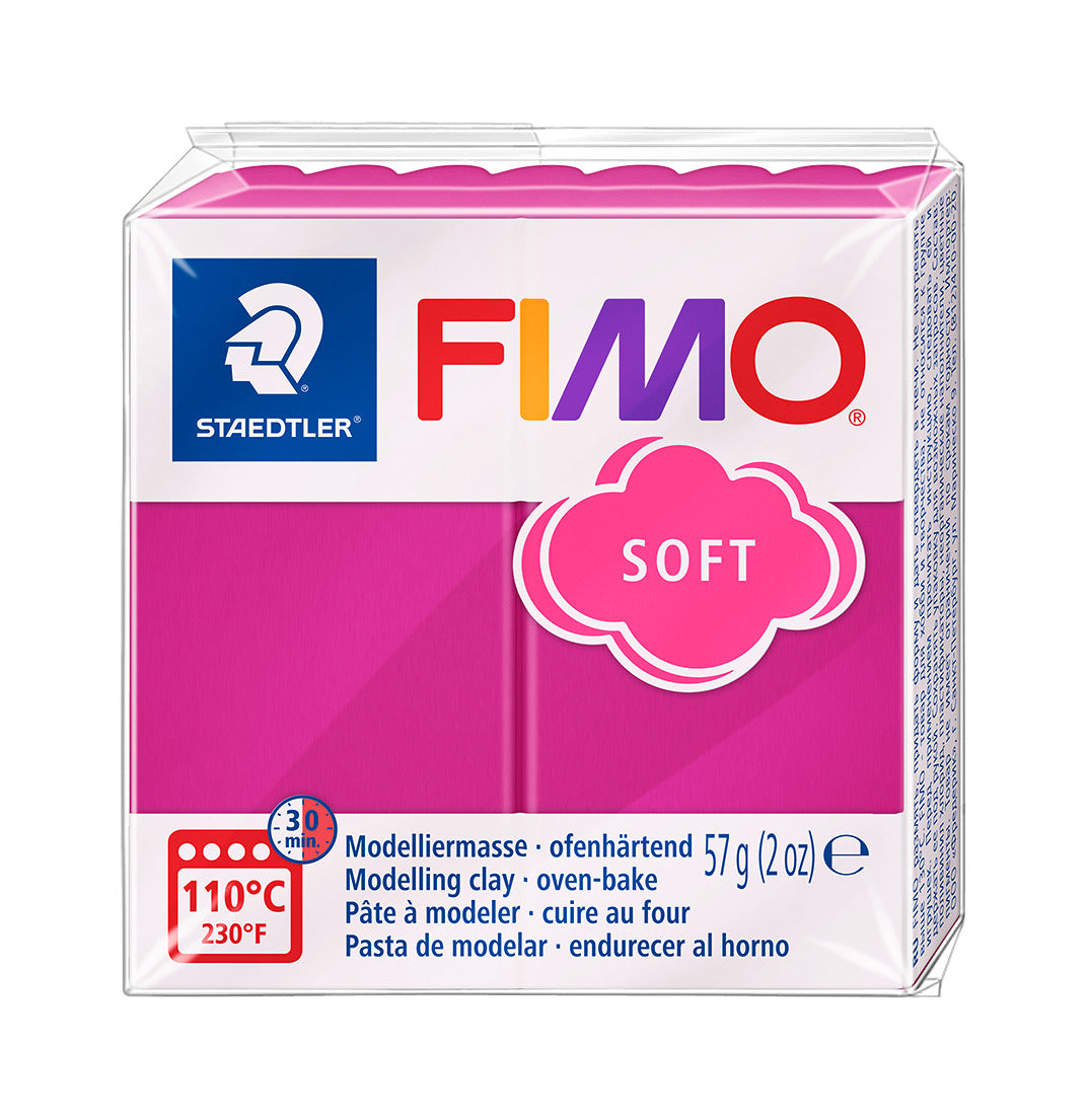Fimo Soft - Framboesa 57gr.