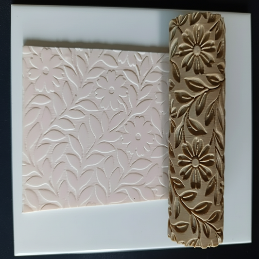 Rolo floral com impressão melhorado