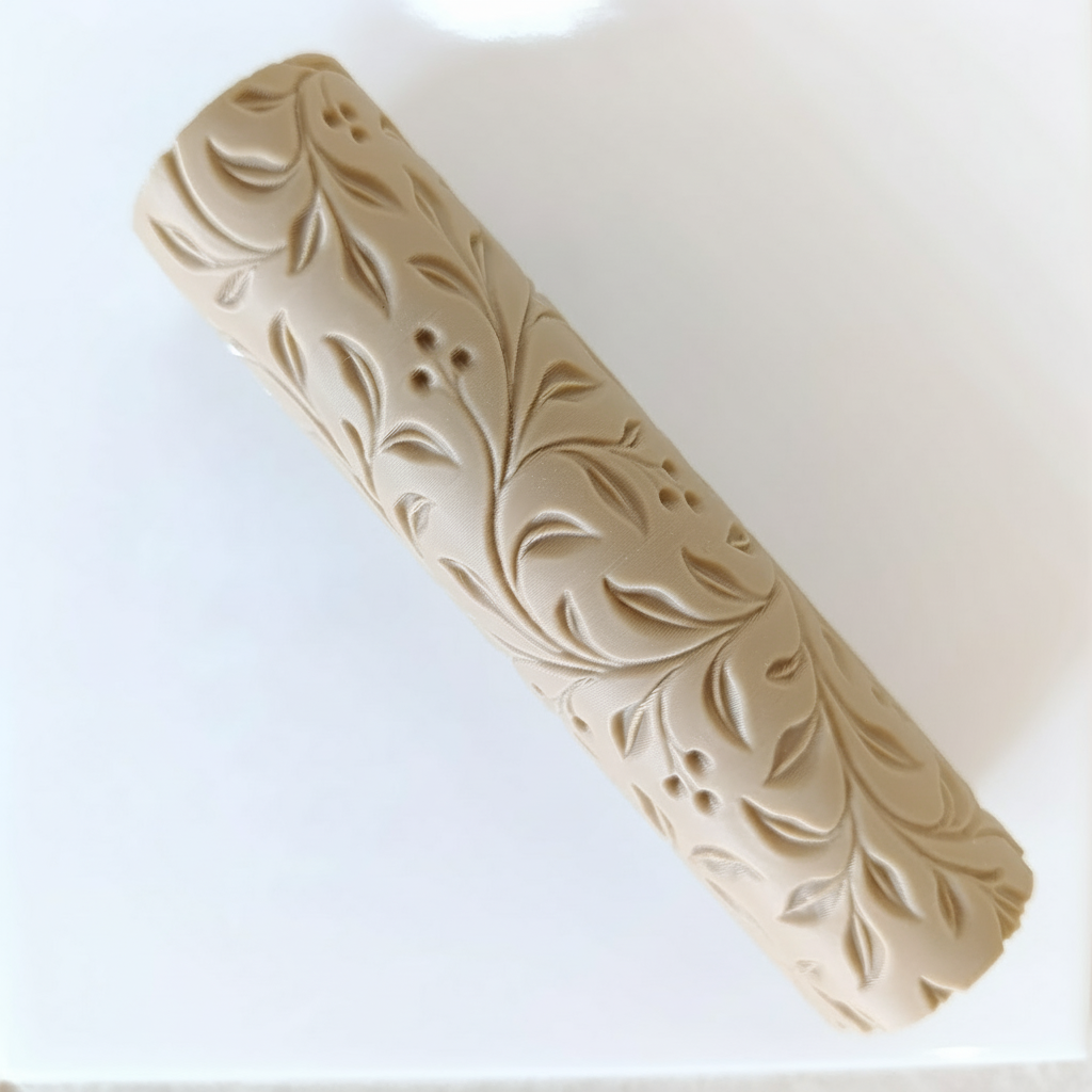 Rolo textura folhas nitidez melhorada