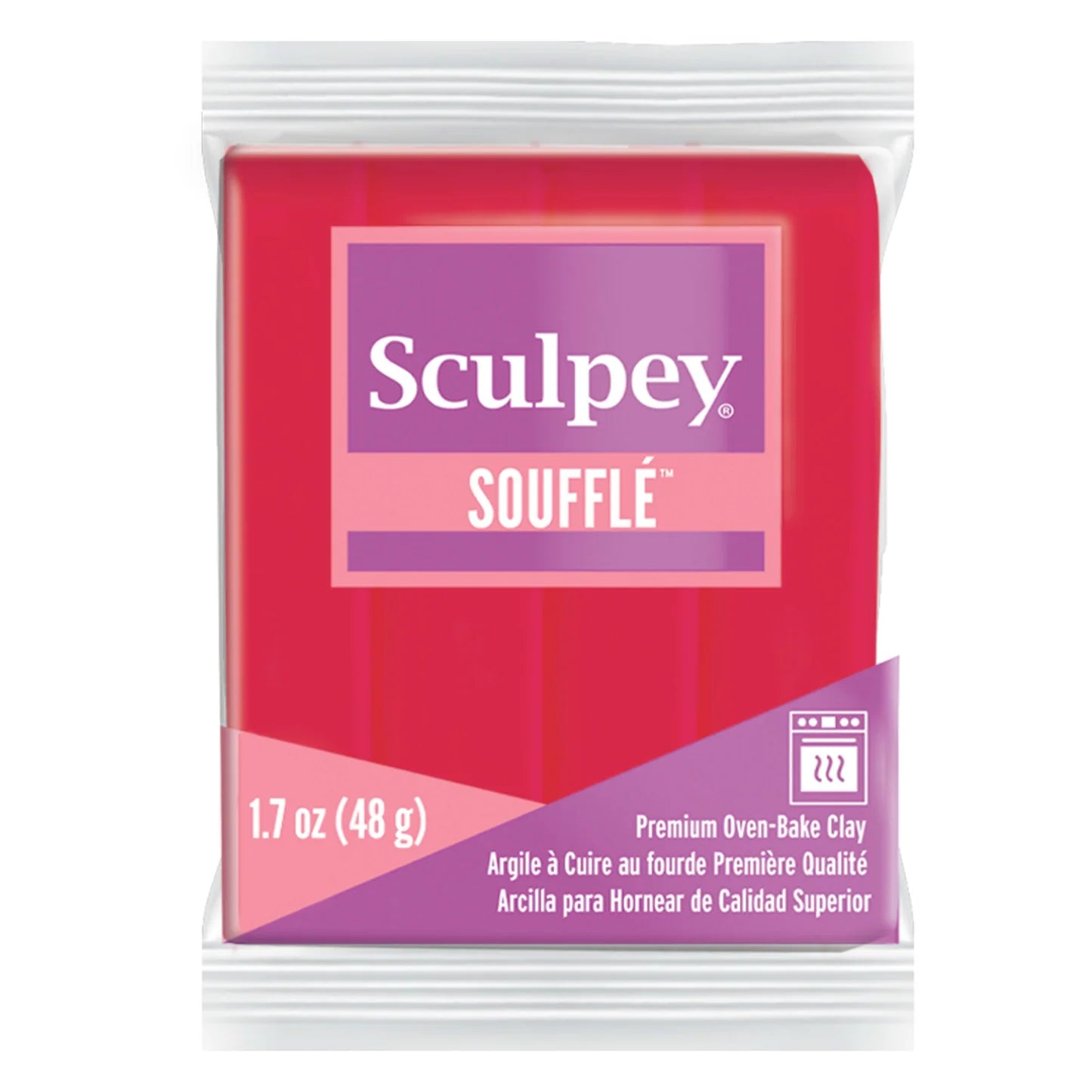 Sculpey Soufflé - Raspberry 48gr.